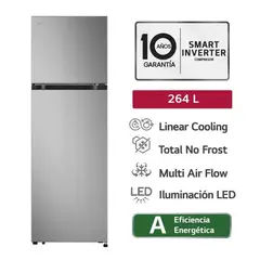 LG - Refrigeradora Top Freezer 264l Linearcooling Vt26bpy