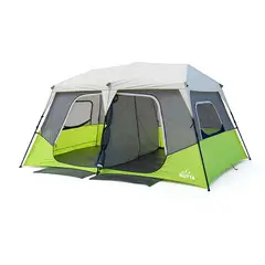 ATLETIS - Carpa Instantánea QuickCamp 8P Impermeable 3000mm - 2 Habitaciones