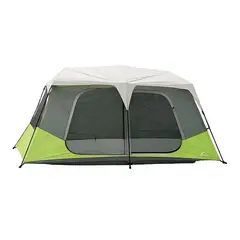 ATLETIS - Carpa Instantánea QuickCamp 10P Impermeable 3000mm - 2 Habitaciones