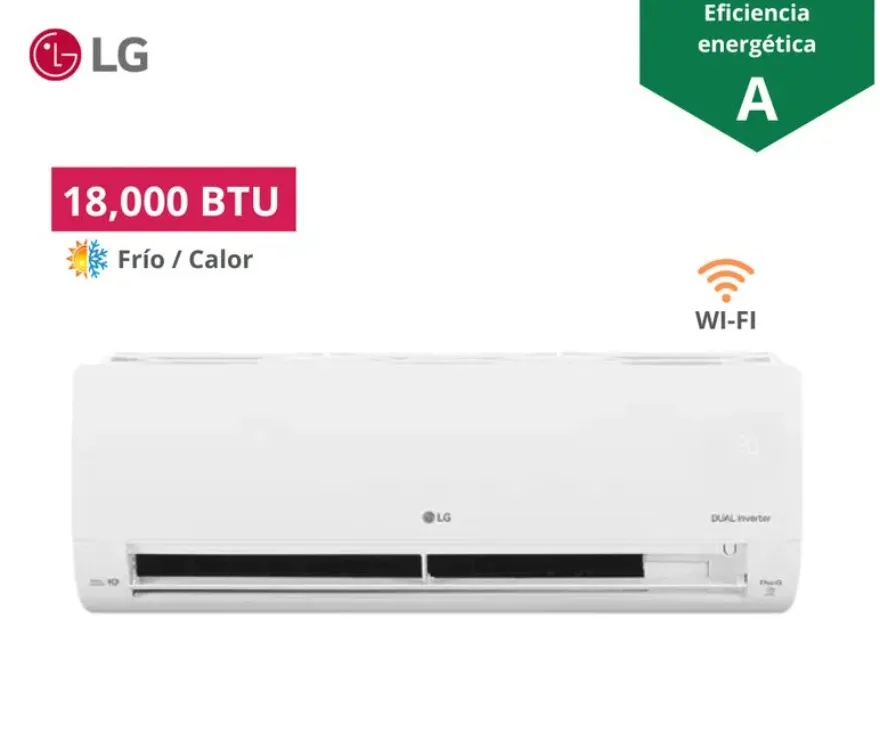 Aire Acondicionado Inverter 18000 Btu Fríocalor Vm182ht