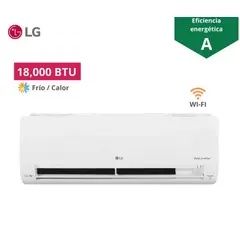 LG - Aire Acondicionado Inverter 18000 Btu Fríocalor Vm182ht