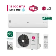 LG - Aire Acondicionado Inverter 12000 Solo Frío Vm122ct