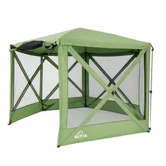 ATLETIS - Carpa tipo Toldo Camping Instantáneo 3500cm Impermeable 1000mm CMosquitera