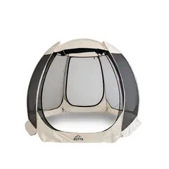 ATLETIS - Carpa tipo Toldo Camping Instantáneo Plegable 3,05 x 3,05 m Impermeable 1000mm CMosquitera