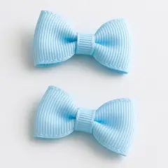 LE PETIT COMPANY - Mini Niña Ganchos Celeste 2 unidades