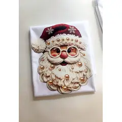 GENERICO - Polo Navideño Unisex Santa Claus Estampado Premium