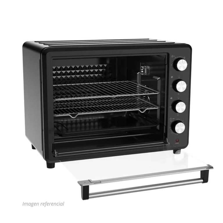 Horno Eléctrico 66 Litros HEB60R con Rosticero 2200W - Negro