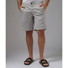 MBO - Bermuda Hombre Drill Con Elastico Classic Fit Gris