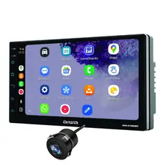 AIWA - Autoradio Android 7" 2 GB + 32 GB Con AndroidAuto Carplay Inalambricos 2 DIN AW-A720BT