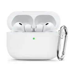 GENERICO - Funda Silicona para AirPods Pro 3 - Blanco