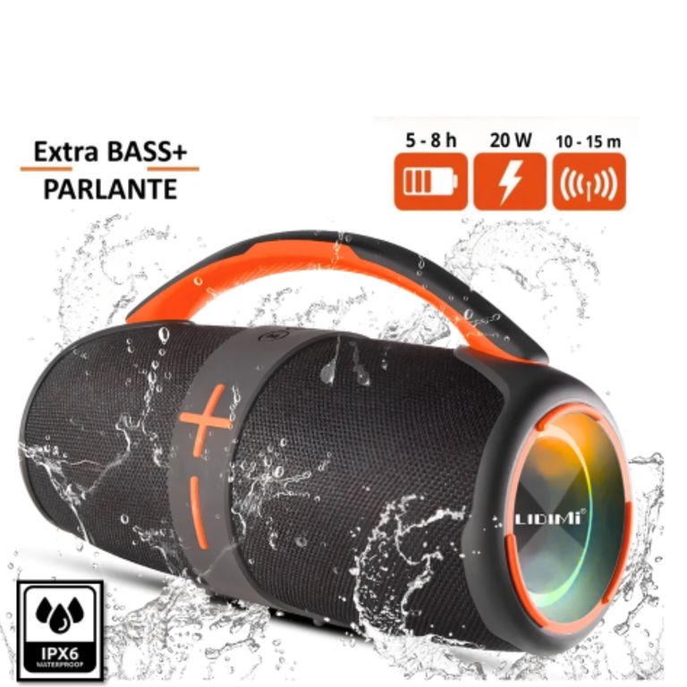 Parlante Ld-S647 Bluetooth 5.2 Radio Fm Rgb