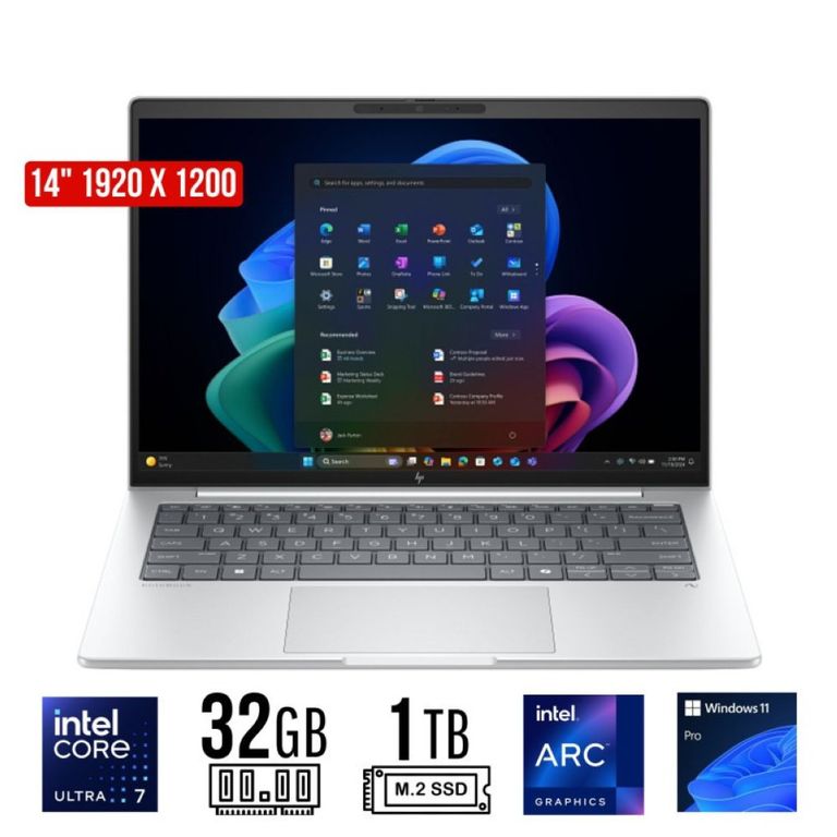 Laptop EliteBook 8 G1i Core Ultra 7 258V 32GB 1TB 14" WUXGA Touch