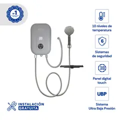 SOLE - Rapiducha Turbo Max Ultra 5500w C/a Gris Oscuro 5.5 Kw