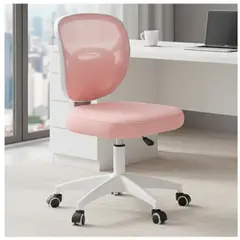 KOMSUM - Silla de Oficina Twist Rosado