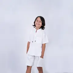 FORBER - CONJUNTO NIÑO BLANCO 2 PIEZAS