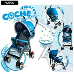 VOYAGE - Coche Bastón Para Bebe Azul