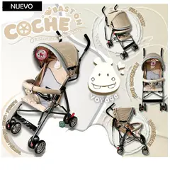VOYAGE - Coche Bastón Para Bebe Beige