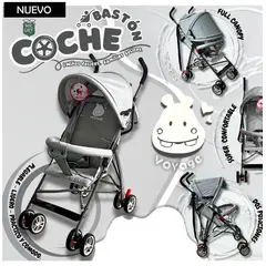 VOYAGE - Coche Bastón Para Bebe Gris