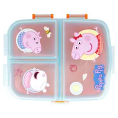 PEPPA PIG - Sadwichera Múltiple XL 4 compartimientos
