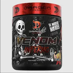 GENERICO - Pre Entreno VENOM INFERNO 40 serv - Brazo 50 de limón