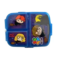 GENERICO - Sadwichera Múltiple XL 4 compartimientos Harry Potter
