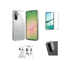 SPACE - Case Funda Para Samsung A56 + Mica Pantalla Y protector de camara