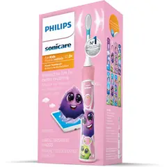 PHILIPS - Sonicare Cepillo de dientes eléctrico recargable con Bluetooth para niños
