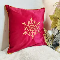 GENERICO - COJÍN COPO DE NIEVE RED