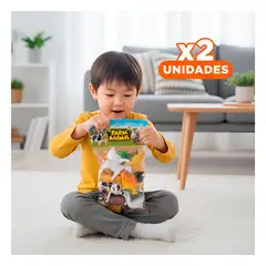 GENERICO - Pack2 Set Infantil de Animales de Granja para Juguete y Diversion Y+Regalo Sticker