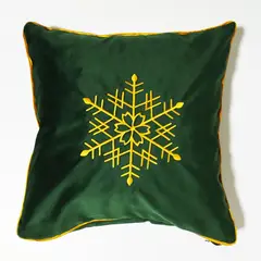 GENERICO - COJÍN COPO DE NIEVE GREEN