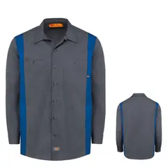 DICKIES - Camisa de trabajo Occupational Workwear manga larga