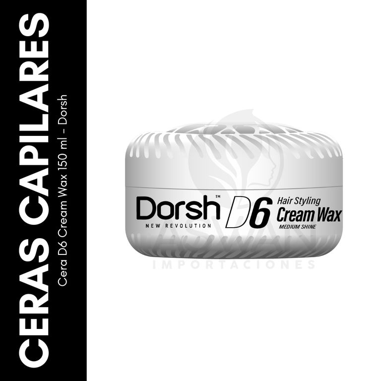 Cera D6 Cream Wax 150 ml - Dorsh