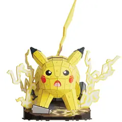 PUZZ4D BRAND - Rompecabezas 4d Pikachu Pokemon 4d Build