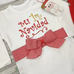 GENERICO - Body Bebé Niño Algodón Navidad Cicciobello