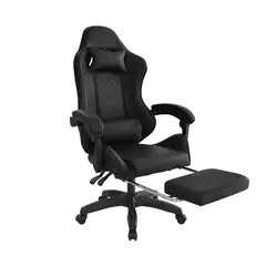 OFIDEAS - Silla Gamer Byd Reposapies Negro
