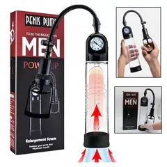 GENERICO - Extensor Bomba Pene Alargador y Agrandador de Vacío con Medidor