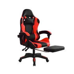 OFIDEAS - Silla Gamer Byd Reposapies NegroRojo