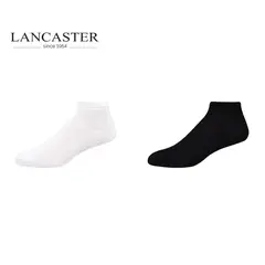 LANCASTER - PACK DE 6 MEDIAS DEPORTIVAS ALGODÓN VENTILACIÓN EMPEINE MUJER