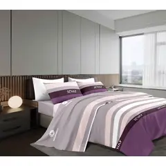 GOLDSUN - JUEGO DE SÁBANAS 4 PIEZAS 1800 HILOS QUEEN