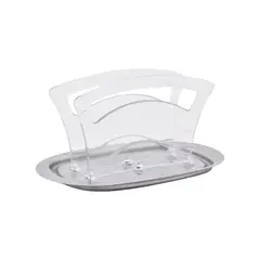 FACUSA - SERVILLETERO DUO ACERO INOXIDABLE Y TRITAN