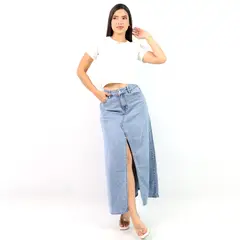 JAROLA - Falda Denim Cayetana