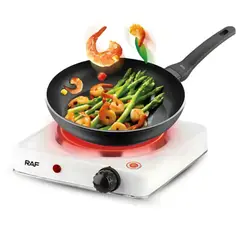 RAFF - Cocina Eléctrica de 1 Hornilla Espiral Portatil