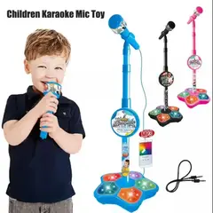 GENERICO - Micrófono para Niño con Luces Karaoke en Casa Celeste
