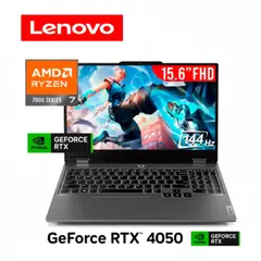 LENOVO - LAPTOP GAMER LOQ 15ARP9 RYZEN 7-7435HS 24GB, 512GB, RTX 4050 6GB, 15.6 FHD
