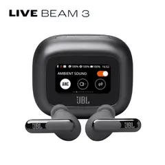 JBL - Audífonos Bluetooth Live Beam 3 con estuche Inteligente y Hi-Res