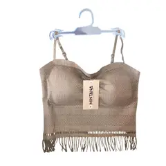 MINTANA - TOP TEJIDO FLECOS