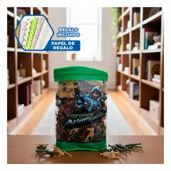 GENERICO - Soldaditos Infantiles en Bolsa para Juego de Niños en Multicolor Y+Papel Regalo