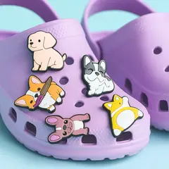 LE PETIT COMPANY - Accesorios para Crocs Doggy Party Pack 5 pines