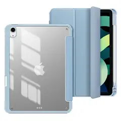 OTTOWARE - Smart Cover Ipad Air 11 2024 Desmontable Imantada (Tapa Transparente) Celeste