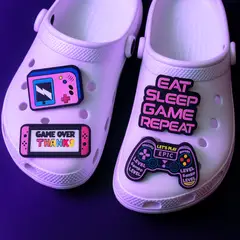 LE PETIT COMPANY - Accesorios Crocs Pack Epic Gamer 4 pines